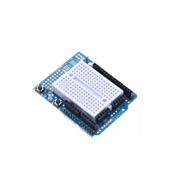 Arduino Uno R3 Proto Shield Kiti (MİNİ BREADBOARDLU)