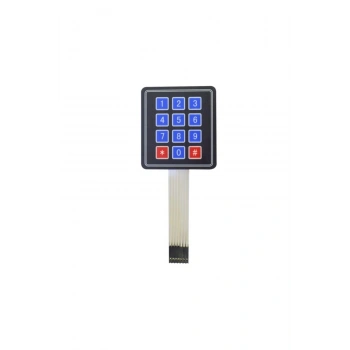 3x4 Membran Tuş Takımı - Keypad