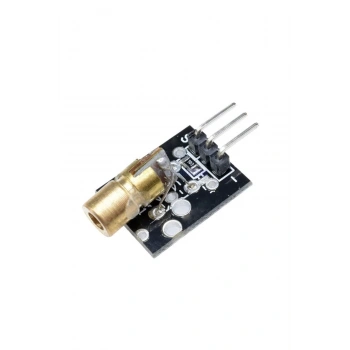 Lazer Sensör Modülü KY-008 Arduino - 650nm 5V 5mW