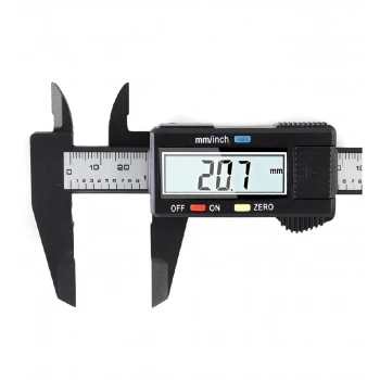 Kumpas Dijital Karbon Fiber Hassas 150Mm Kalınlık Ölçer