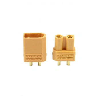 XT-30 Konnektör XT30 Dişi + Erkek Çift Batarya Konnektörü..
