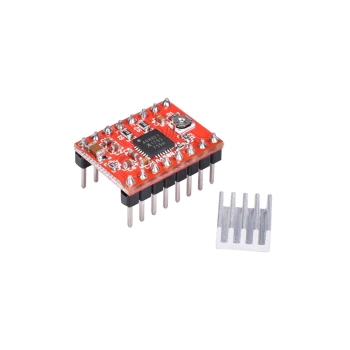 Step Motor Sürücü Kartı A4988 Soğutuculu