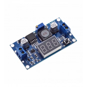 Voltmetreli LM2596 Ayarlı Modül Ayarlanabilir 3A Güç Kaynağı