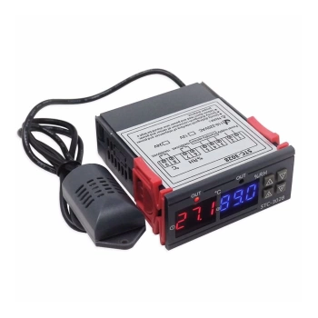 STC-3028 Dijital Sıcaklık Nem Ölçer 220V 10A Termostat