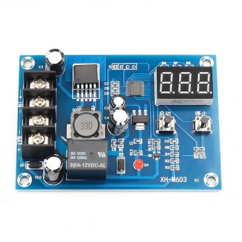 XH-M603 Jel Akü ve Lityum Pil Uyumlu Şarj Kontrol Devresi 12-24V