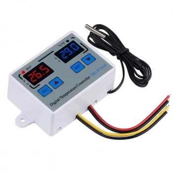 XK-W1010 Dijital Sıcaklık Kontrol Cihazı C/F 220V 10A Termostat Termometre
