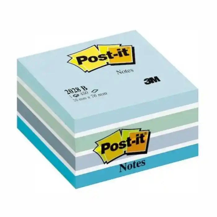 3m 2028-b Mavi Tonları Post-ıt 76x76mm 450yp.