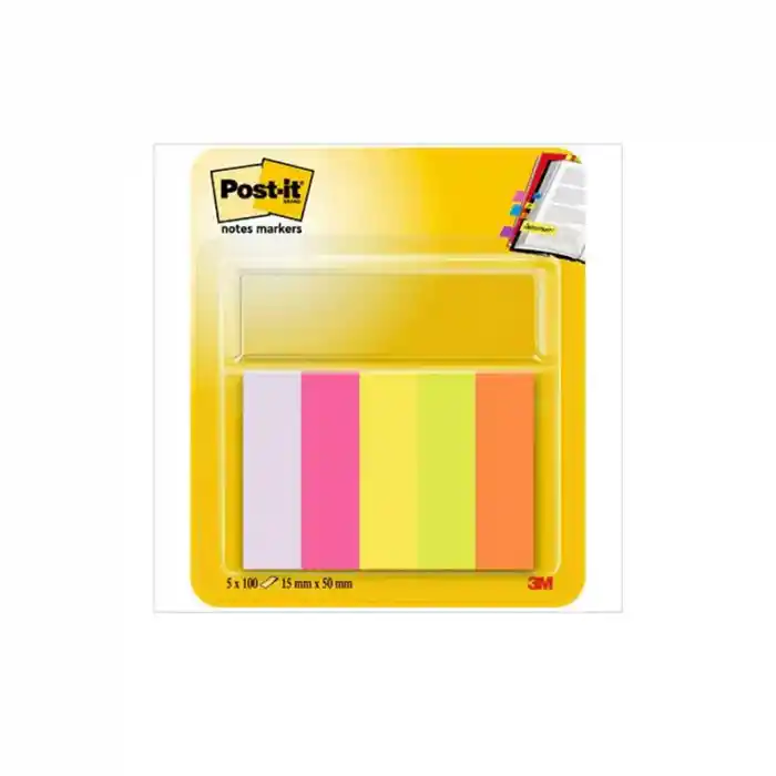 3m 670/5 15x50 Mm Post-ıt Sayfa İşaret