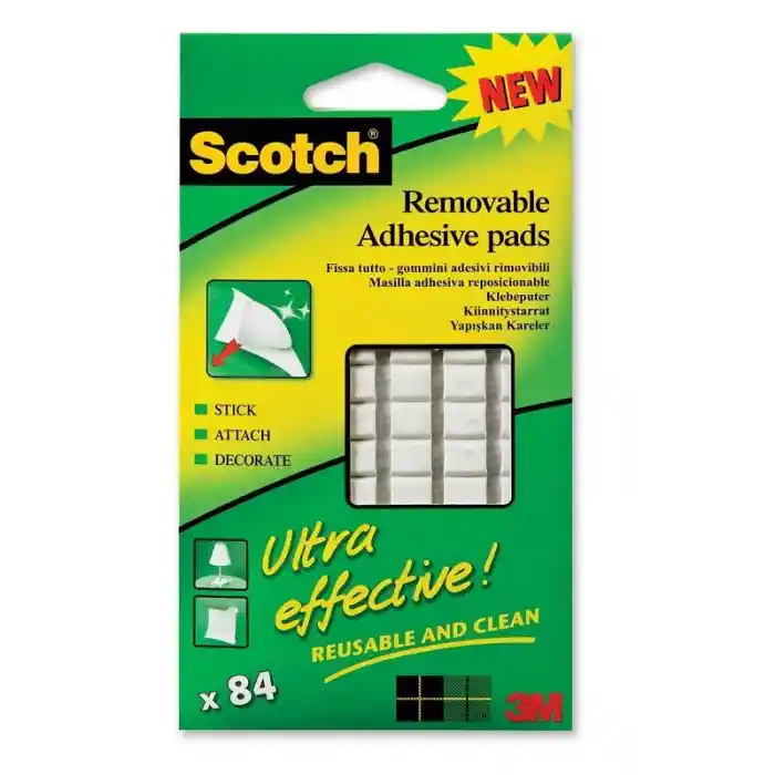 3m Scotchr Fıx01 Yapışkan Kareler 84 Lü