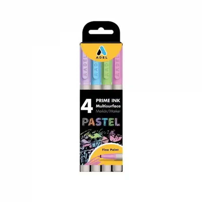 Adel Prıme 4 Renk Pastel Multisurface Boldlıner Kalem 2201000105