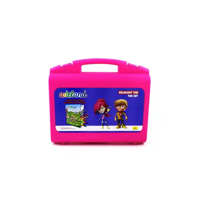 Adeland Eğlenceyi Taşı Boyama Seti Pembe 119950