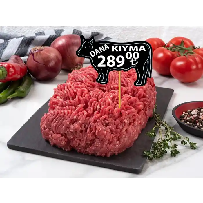 Ahşap Çubuklu Siyah PVC Yaz-Sil İnek Figürlü Fiyat Etiketi 8x12 cm 10lu Pk.