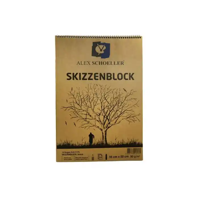 Alex Kraft Eskiz Blok 35x50 15 Yp Spiralli Alx1175