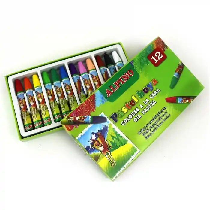 Alpıno 12 Renk Pastel Boya Dc-008299