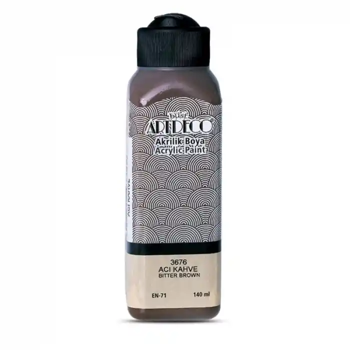 Artdeco Akrilik Boya 140 Ml Acı Kahve 070r-3676