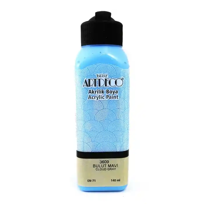 Artdeco Akrilik Boya 140 Ml Bulut Mavi 070r-3609