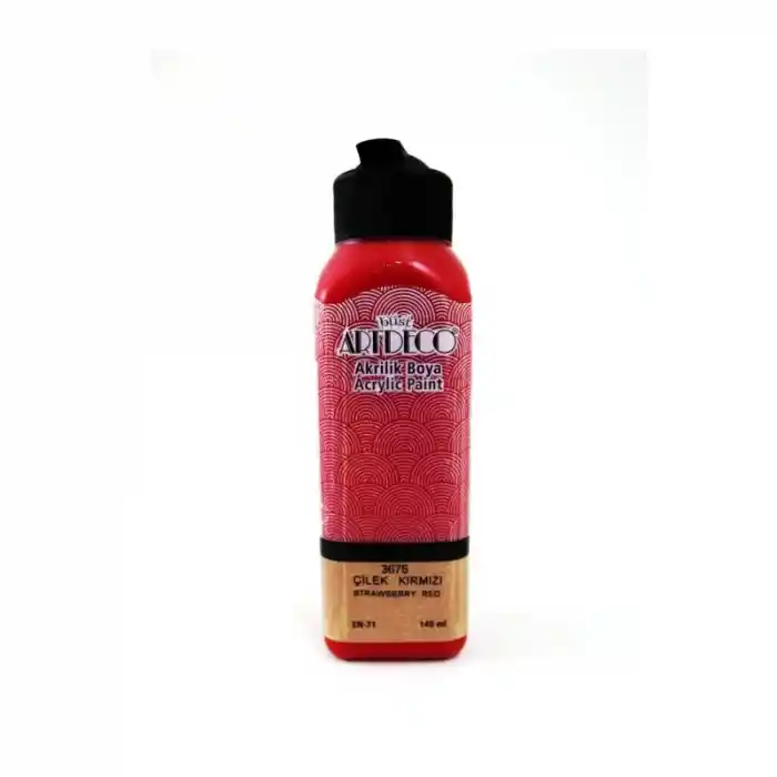 Artdeco Akrilik Boya 140 Ml Ç.kırmızı 070r-3675
