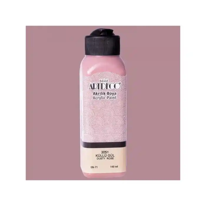 Artdeco Akrilik Boya 140 Ml Küllü Gül 070r-3051
