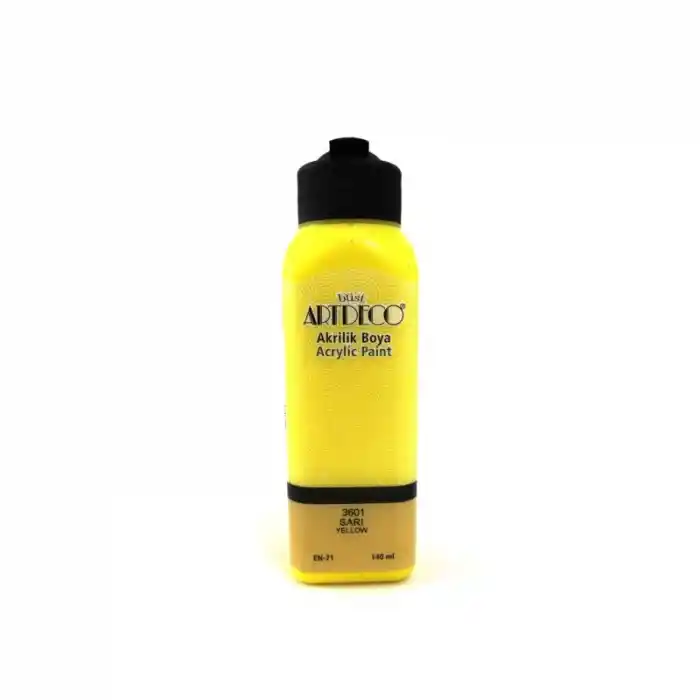 Artdeco Akrilik Boya 140 Ml Sarı 070r-3601