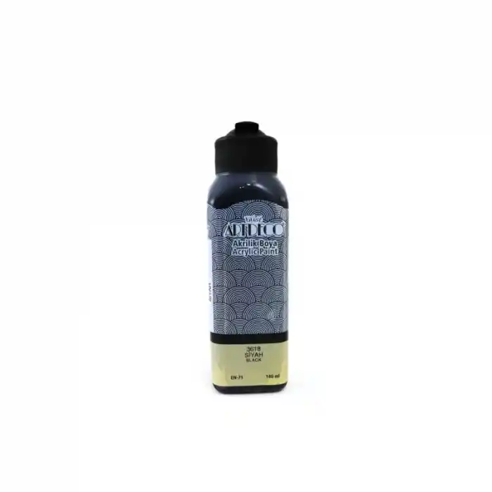Artdeco Akrilik Boya 140 Ml Siyah 070r-3618
