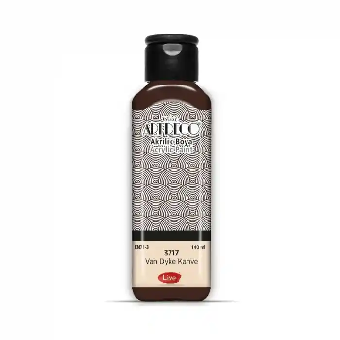 Artdeco Akrilik Boya 140 Ml Van Dyke Kahve 070r-3717
