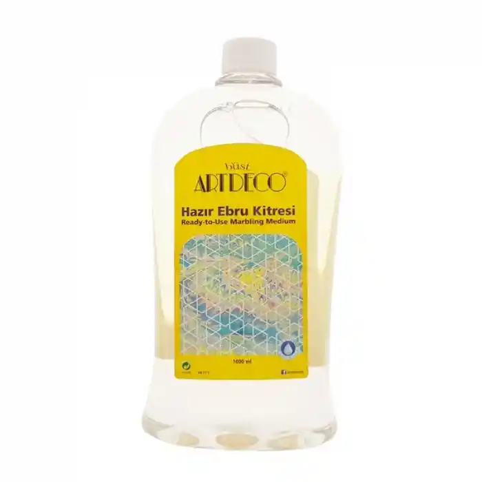Artdeco Sıvı Ebru Kitresi 1000 Ml Y-015m-1000