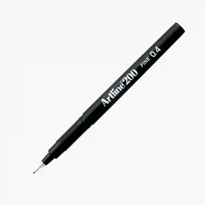 Artlıne 200 Siyah Fınelıner Kalem 0.4mm Ek-200n