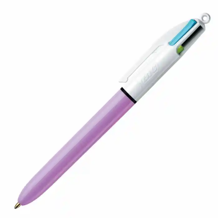 Bic 4 Renk Fonksiyonlu Fun Purple Gövde Tükenmez Kalem 503815