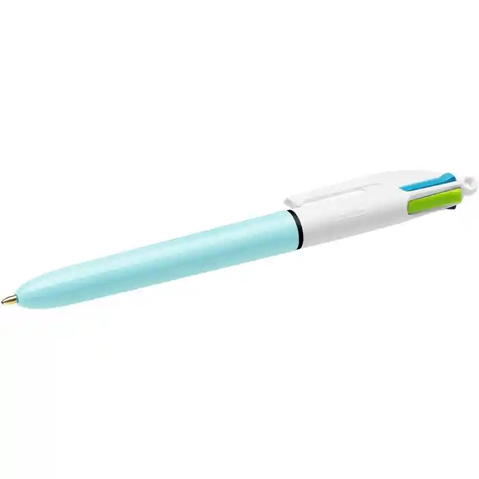 Bic 4 Renk Fonksiyonlu Turkuaz Gövde Tükenmez Kalem 887777