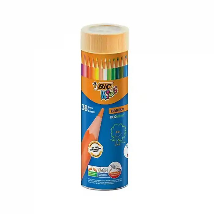 Bic Evolutıon 36 R. Metal Tüp Kuruboya 968491