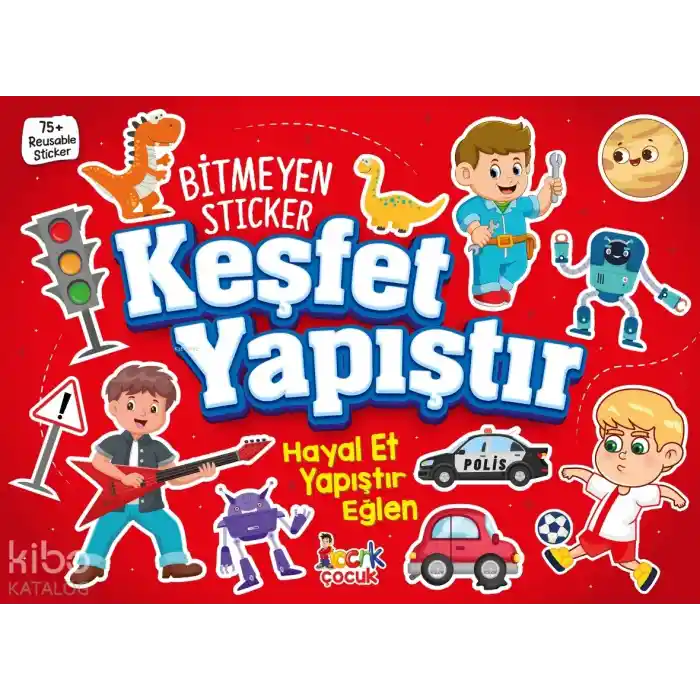 Bıcırık Çocuk / Bitmeyen Sticker Keşfet Yapıştır