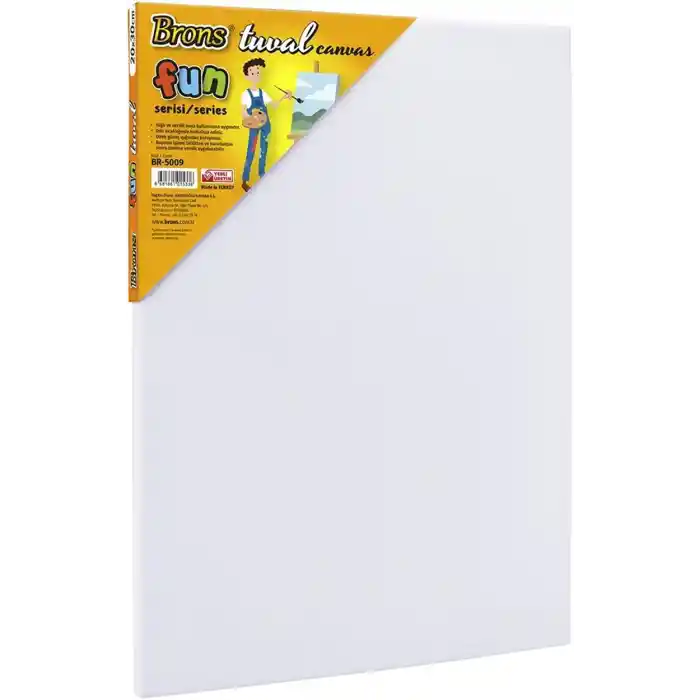 Brons 20x30 Tuval Fun Seri Br-5009