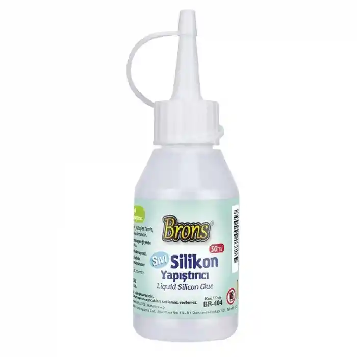 Brons Sıvı Silikon Yapıştırıcı 50 Gr Br-404