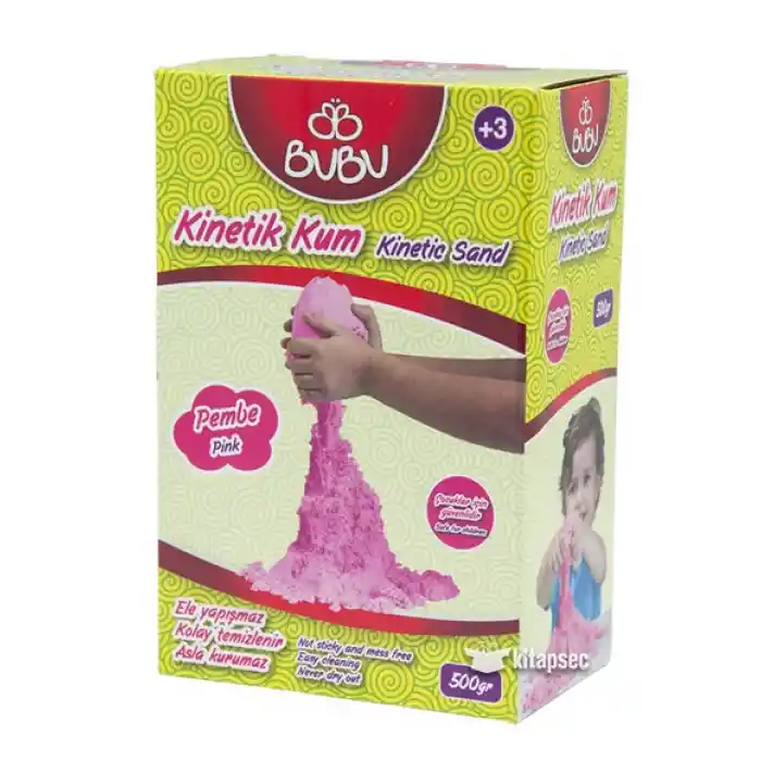 Bu-bu Pembe Kinetik Kum 500 Gr. Ku0005