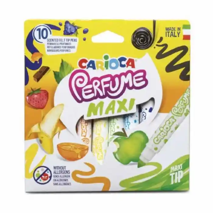 Carıoca 10 Renk Kokulu Jumbo Keçeli Kalem 42989