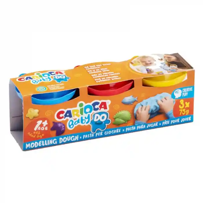Carıoca Bebek Oyun Hamuru 3 Renk X 75 Gr 43179