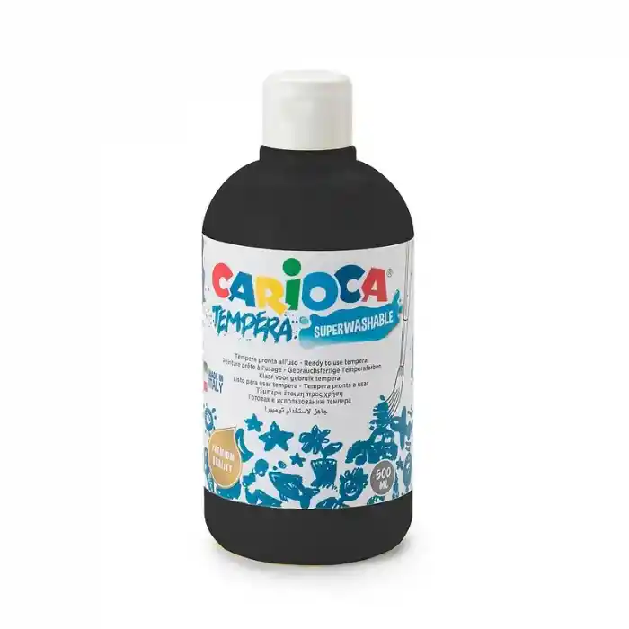Carıoca Tempera Siyah Suluboya 500ml Ko40427/02