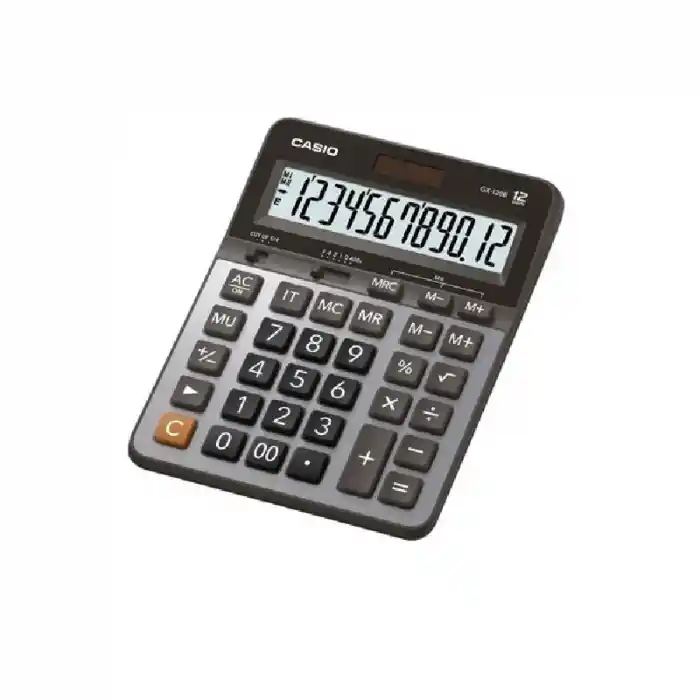 Casıo Gx-120 B/s Masa Üstü Hesap Makinası 12 Hane