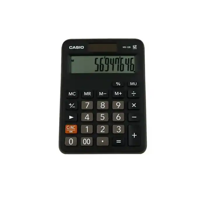 Casıo Mx-12 B Hesap Makinesi 12 Hane