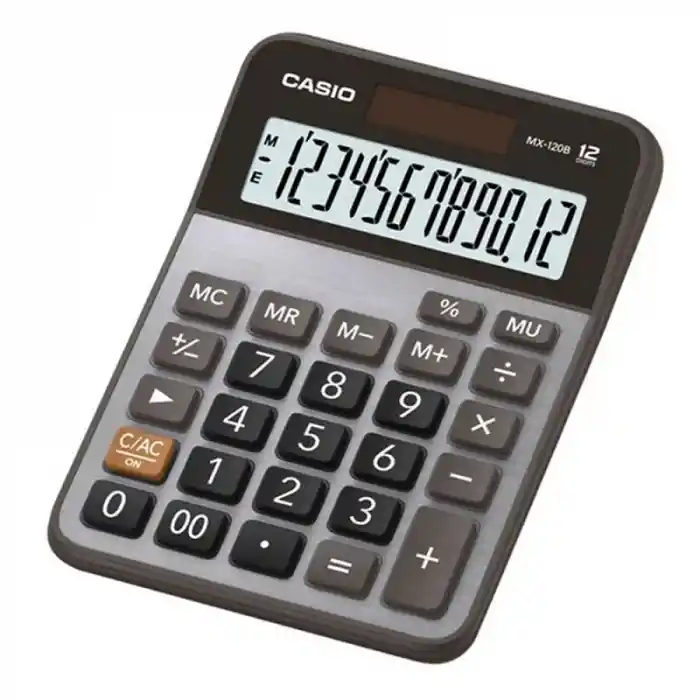 Casıo Mx-120-b Hesap Makinesi 12 Hane