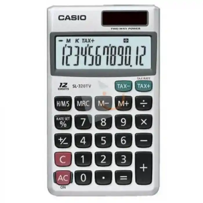 Casıo Sl-320 Tv Cep Tipi Hesap Makinesi 12 Hane