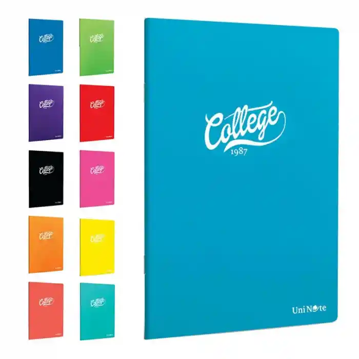 Çınar College A4 100 Yp Çizgili Pp Kapak Dikişli Defter 76007