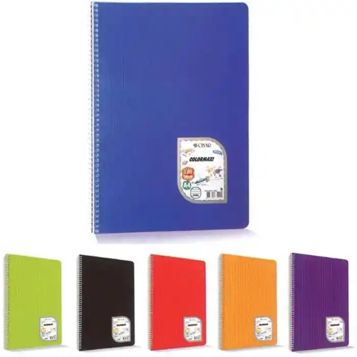 Çınar Colormaxı 17x24 60 Yp Çizgili Spiralli Defter 73104