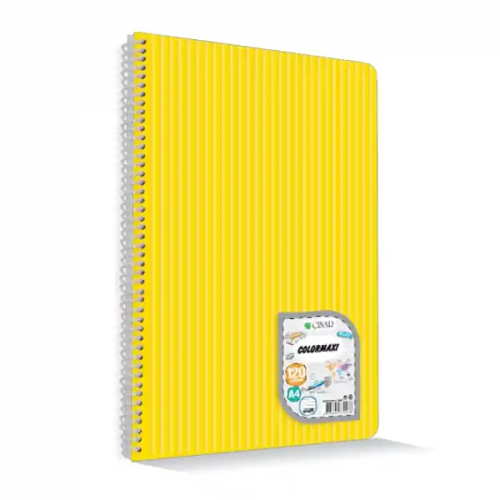 Çınar Colormaxı A4 120 Yp. Kareli Pp. Kapak Spr. Defter 73008