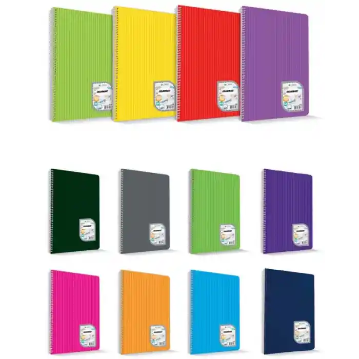Çınar Colormaxı A4 40 Yp Çizgili Pp Kapak Spiralli 73016