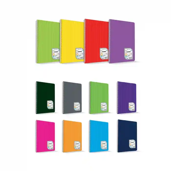 Çınar Colormaxı A5 96 Yp Kareli Pp Kapak Spiralli Defter 73505