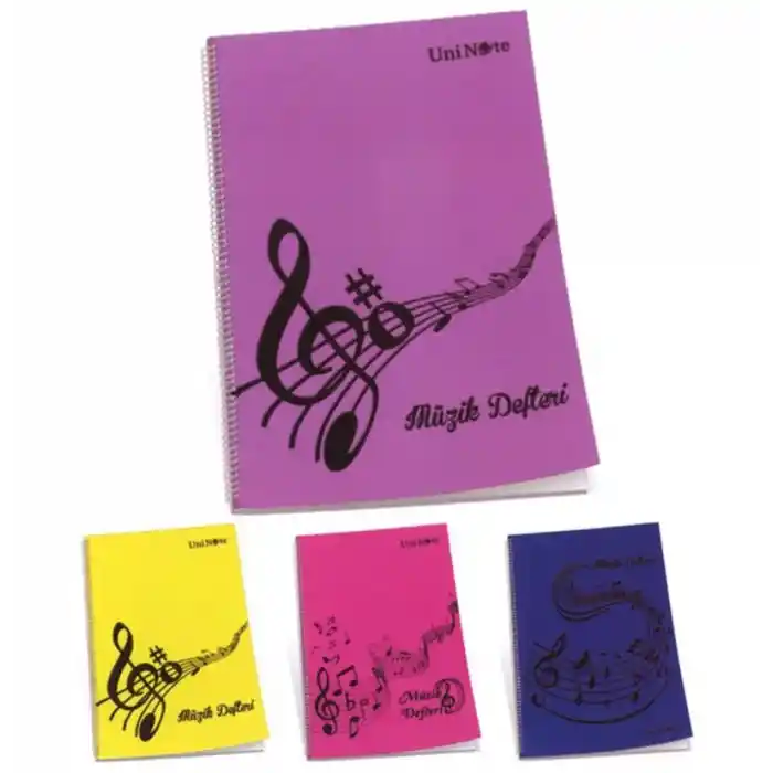 Çınar Jazz Müzik Defteri 30 Yp Spiralli Pp Kapak 38000
