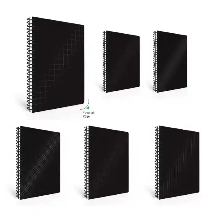 Çınar Nero 17x24 100 Yp Çizgili Spr Sert Kapak Defter 55214