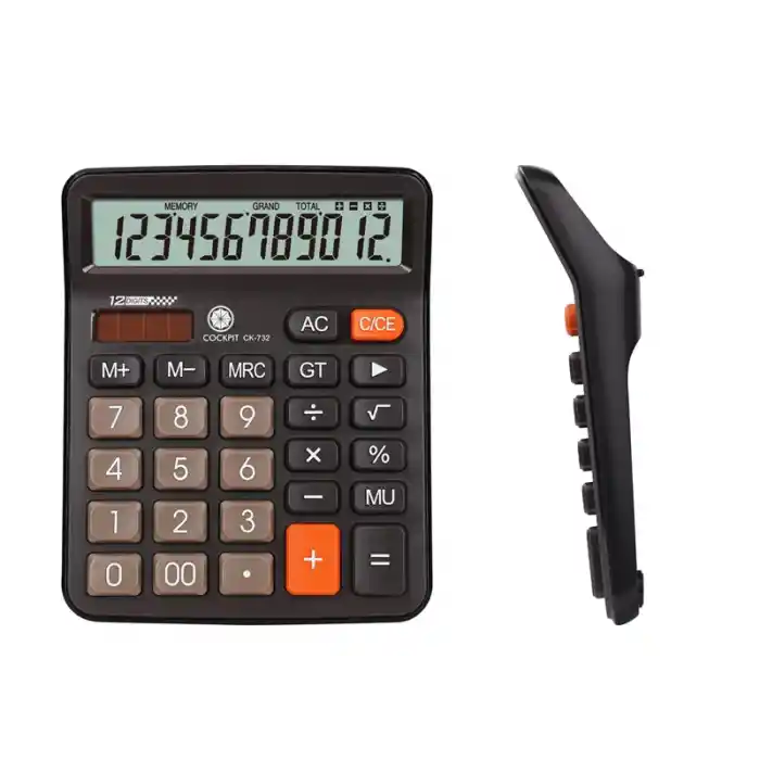 Cockpıt Ck-732 12 Hane Büyük Boy Hesap Makinası