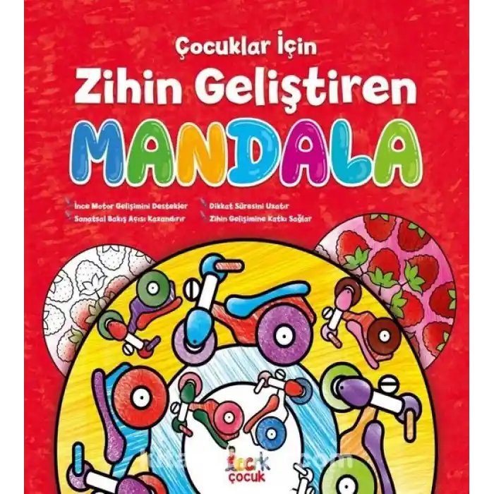 Çocuklar İçin Zihin Gelştiren Mandala Kitabı / Bıcırık